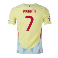 Billiga Spanien Alvaro Morata #7 Borta fotbollskläder EM 2024 Kortärmad